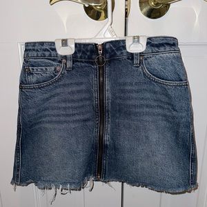 Size 24 We the Free Free People denim skirt